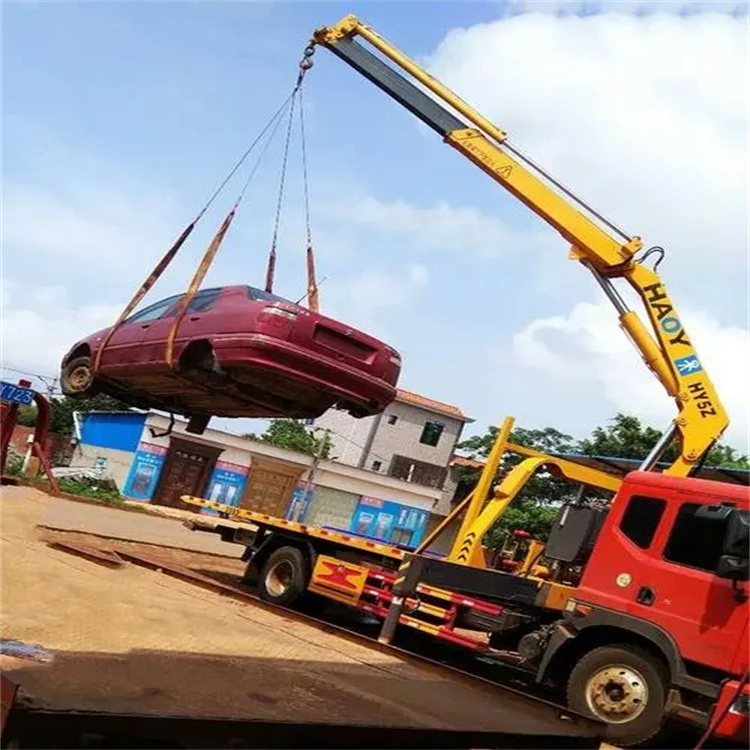 马村吊车救援小汽车怎么吊